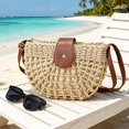 thumbnail image 2 of PRIYAL Straw Bag Beach Purse Summer Purses for Women Vacation Handbags Woven Crossbody Bags Straw Shoulder Bag, 2 of 7