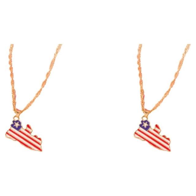 Qarigey Aleación resaltar individualidad con collar de moda para mujer accesorio elegante collar de acero inoxidable liberia Liberia 2Conjunto