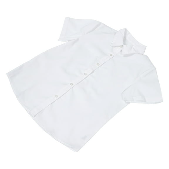 Jk Short Sleeve Shirt Student Uniform Japanese Style Shirt for School Short Sleeve Shirt White