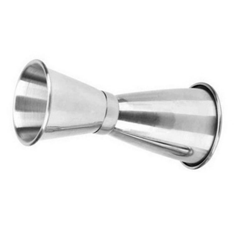 Lnkoo Double Jigger, Shot Glass Measuring Cup, Stainless Steel Cocktail Jigger, Jigger for Bartending, Beautiful Double Cocktail Bar Tools for Bar