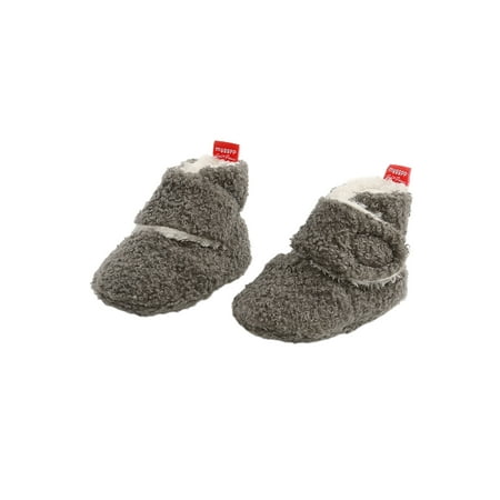

Nokiwiqis Baby Cozy Fleece Booties Infant Non-Slip Bottom Crib Shoes