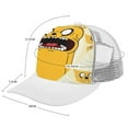 thumbnail image 2 of Adventure Time Adult Baseball Cap Adjustable Sun Visor Hat Prints Trucker Hats Skull Cap Headwear for Men Women, 2 of 6