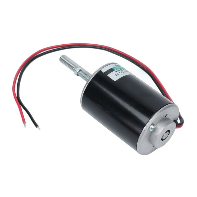 DC High Speed Motors, Strong Oil Seals Permanent Magnet DC Motor 43mm Shaft Length Ball Bearing For Cutters 12V 3500 Rpm,24V 7000 Rpm