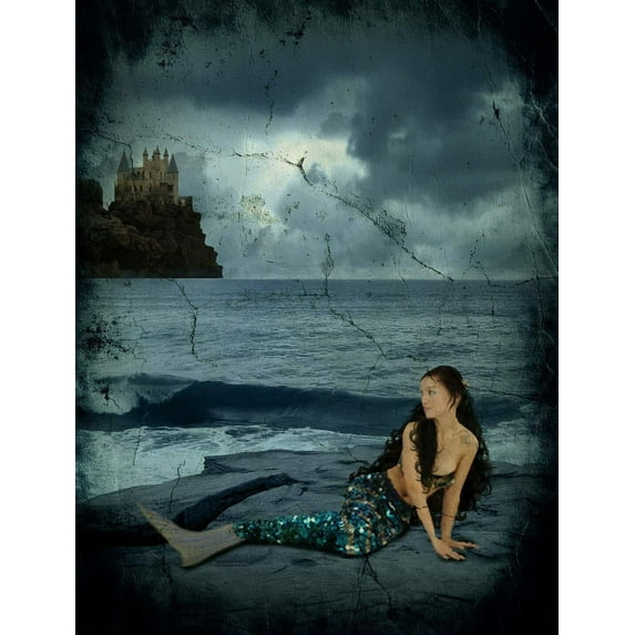 The Little Mermaid - CANVAS OR WALL ART PRINT