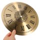 thumbnail image 3 of Esfera de pared de repuesto, esfera de reloj redonda, bricolaje, Número Romano, Panel de reloj, accesorio, 3 of 5