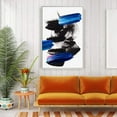 thumbnail image 2 of IDEA4WALL Framed Canvas Wall Art Brush Color Paint Strokes, 2 of 4