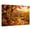 Orange, variant on Fall Landscape Canvas Wall Art 10" x 8" Orange Golden Maple Leaf Pumpkins Tree Sunset Frame Picture Prints, Ready to Hang Waterproof Artwork Decor for Bathroom, Kitchen Small Wall Spaces
