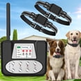thumbnail image 1 of Valla inalámbrica para perros TLKTL para 2 perros con pantalla LCD y alcance de 15 a 300 m, 1 of 7