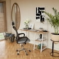 thumbnail image 3 of Escritorio Minimalista Topliving para Home Office Caoba, 3 of 7