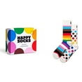 thumbnail image 6 of Happy Socks 2 Pack Unisex Socks - Gift Box, Mixed Colours Pride 2 41-46 (Uk 7,5-11,5), 6 of 6