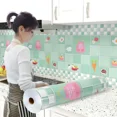 thumbnail image 1 of Kitchen Stove Oil-proof Sticker Waterproof High Temperature Resistant Wallpapers Kitchen Decoration Self Adhesive Contact Paper, 1 of 5