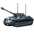 thumbnail image 1 of World War 2 WW2 Army Military Soldiers Armor Halftrack Main Station Tank Building Blocks Bricks Model DIY Assembly Toys For Kids,468Pcs, 1 of 9