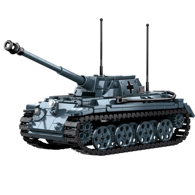 World War 2 WW2 Army Military Soldiers Armor Halftrack Main Station Tank Building Blocks Bricks Model DIY Assembly Toys For Kids,468Pcs