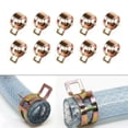 thumbnail image 2 of 10Pcs Stainless Steel Spring Clips For Fuel Pipe Water Hose Clip Pipe Tube Clamp Fastener Galvanized Auto Accessories 5-16mm, 2 of 7
