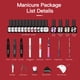 thumbnail image 2 of Rosalind DIY Nail Art Kit Uso doméstico Herramientas de manicura completas yeacher Juego de arte de uñas, 2 of 7