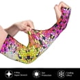 thumbnail image 3 of Gaeub Colorful Tie Dye Stained Glass 3 Cooling Sleeves for Men, Arm Sleeves, UV Sun Protection Sleeve to Cover with Silicone Anti-Slip, 3 of 8