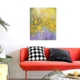 thumbnail image 4 of Sikiie Flowers And Butterflies Print Canvas Decorative Hanging Painting, Anti-shrinkage Hanging Frame, Suitable for Home, Office Wall Decorations, 4 of 6