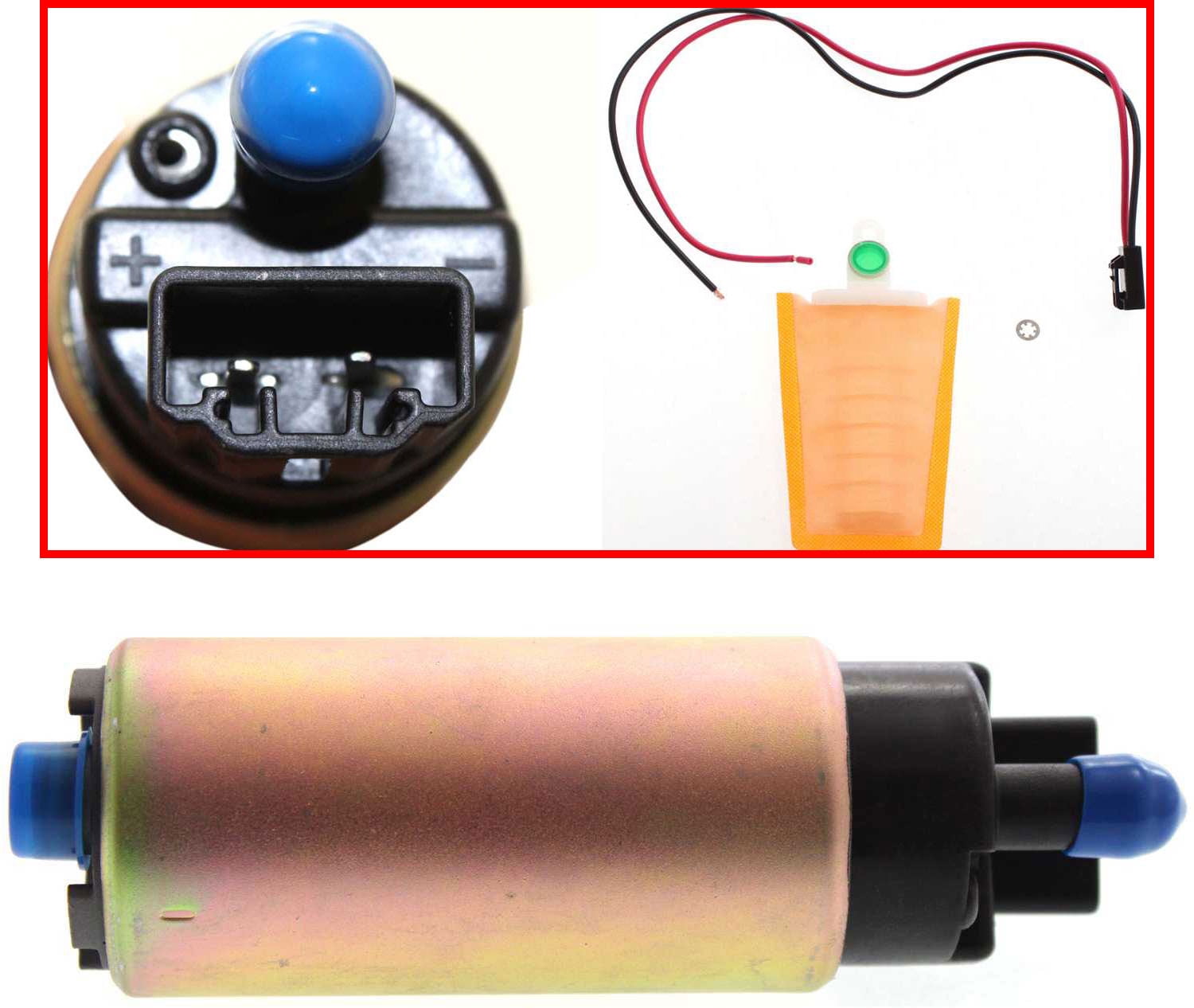 Fuel Pump Compatible with 1993-2002 Toyota Corolla 1992-2003 Lexus ES300 4Cyl 6Cyl 1.8L 1.6L 3.0L In-Tank