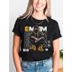 thumbnail image 1 of [Bold Style] emem Rapper Women's Graphic Print Casual T-Shirt - Soft Breathable Stretch Fabric, Round Neck, Summer Streetwear Style, Black with Bold urban Design, Machine Washable, 1 of 6