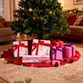 thumbnail image 3 of YIKA Christmas Wrapping Paper Jumbo Roll - 118In 80 Gsm Thick Gift Wrapping Paper, Universal For Christmas Birthday New Year & All Holiday Gift Wrapping Supplies​ B, 3 of 5