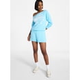 thumbnail image 2 of No Boundaries French Terry Pull On Shorts, 2" Inseam, Women's XXS-XXL, 2 of 5
