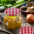 thumbnail image 4 of 12 Pcs Mason Jar Lids Wide Mouth Canning Lids Canning Lids Mason Jar Drinking Lids Mason Jar Seals, 4 of 9