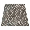 thumbnail image 5 of Rugsotic Carpets Hand Tufted Shag Polyester Eco-Friendly Area Rugs - 4'x6', Rectangle, Gray White, Plain Solid Design, High Pile Handmade Anti Skid Rugs for Living Room, Bed Room K00081, 5 of 5
