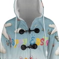 thumbnail image 4 of Happy Easter Corgi American Flag Truck Bunny Ears All Over Print 3D Hooded Duffle Toggle Coat Welsh Corgi Dog Lover Gifts Idea - 03001, 4 of 6
