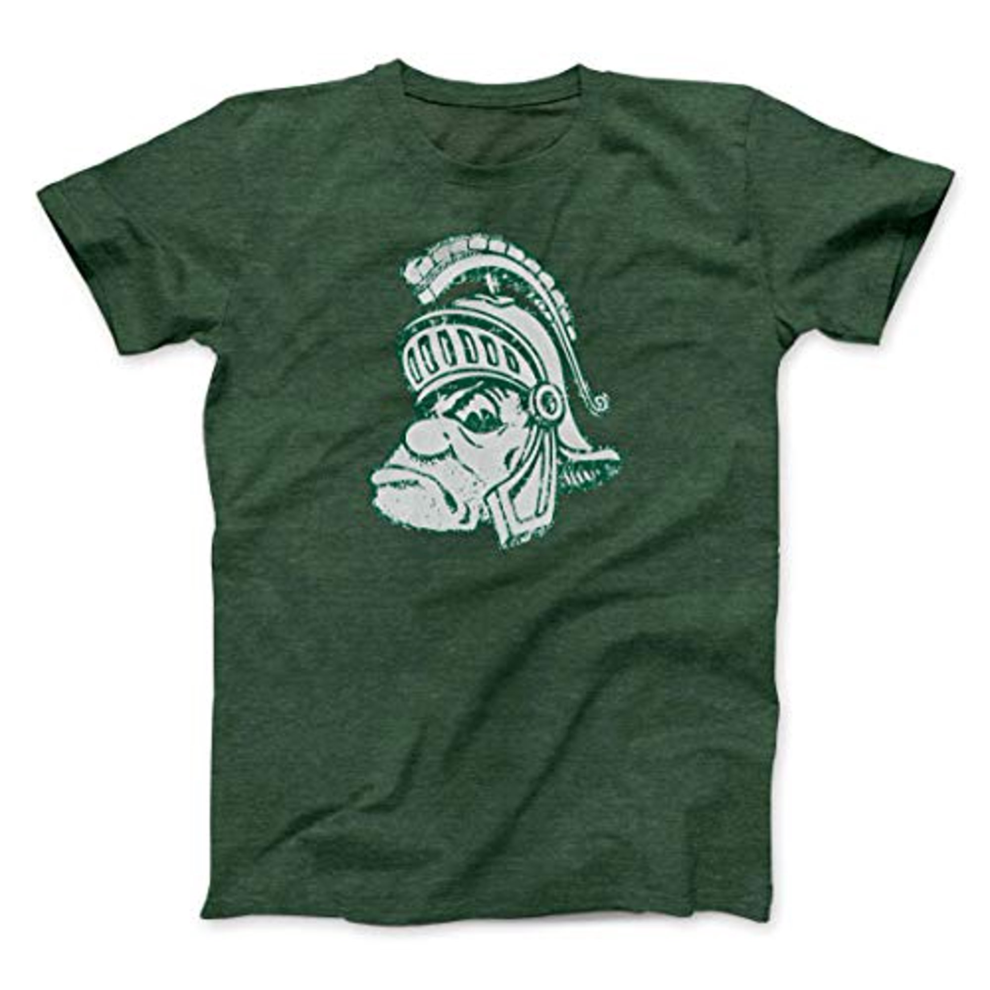 Nudge Printing Green Retro Michigan State University Spartans Gruff Sparty Ultra Soft T Shirt Large Walmart Canada