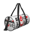 thumbnail image 3 of KLL Gnome Home With A Cute Gnome Duffle Bag For Men Women Sport Gym Fitness Tote Travel Training Workout Basketball Football Weekender, 3 of 8