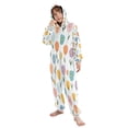 thumbnail image 5 of Vzayyk 4T-14Y Size Aviliable Cozy One-Piece Footless Sleeper Pajama Colorful Floral, 5 of 8
