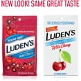 thumbnail image 2 of Sugar  Wild Cherry Throat Drops, Sore Throat Relief, 25 Count (5 Pack), 2 of 8
