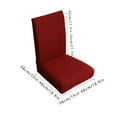thumbnail image 3 of SHIMELE Thickened Universal Elastic Chair Cover for Dining, Hotel & Household - Easy Clean, Conjoined Design, Fits All Chairs & Stools, 3 of 3