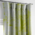 thumbnail image 4 of Half Price Drapes Printed Temple Garden Blue Room Darkening Curtains for Bedroom(1 Panel), 50W X 96L, 4 of 10