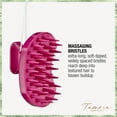 thumbnail image 4 of Conair x Tamera Mowry Housley Scalp Shampoo Massage Hair Brush, Pink, 4 of 7