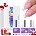 thumbnail image 1 of Set de gel Nail Tips Builder Btartboxnails de 15 ml con capa superior y pegamento, 1 of 9