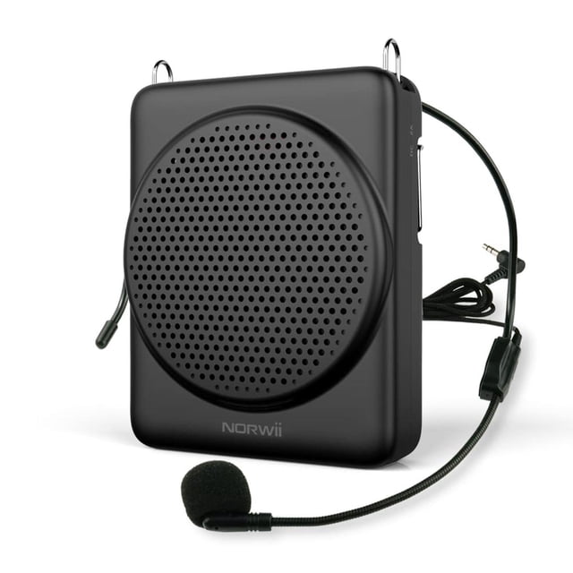 NORWII Mini amplificador de voz, 3 horas de carga rápida y hasta 30 horas de reproducción, amplifica