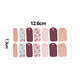 thumbnail image 2 of Pegatinas para uñas, tiras de esmalte de uñas, pegatinas autoadhesivas para decoración de uñas en gel para mujeres y niñas, 2 of 5