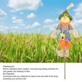 thumbnail image 4 of Walfront Garden Female Scarecrow Rain Proof 100cm Tall Stylish Outdoor, 4 of 7