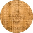 thumbnail image 1 of Ahgly Company Indoor Round Persian Orange Traditional Area Rugs, 6' Round, 1 of 1