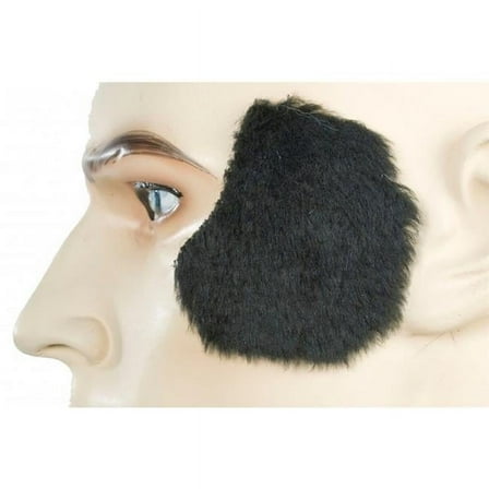 Morris Costumes LW512DBN Mutton Chop Sideburn, Dark Brown