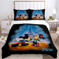 thumbnail image 1 of Disney Mickey Minnie Mouse Quilt Cover Pillowcase Bedding Three Piece Set Multi Size Comforter Duvet Cover Anime Bedding SetsUS Full 200x230cm Gao Jinjia LED, 1 of 2