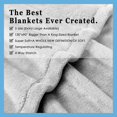 thumbnail image 6 of Yibo Baseball Blanket Flannel Soft and Comfortable Anti-static Bed Sofa Blanket, 6 of 7