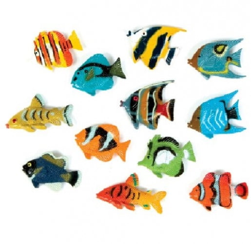 miniature plastic fish