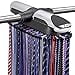 thumbnail image 3 of Aniva Motorized Tie Rack Best Closet Organizer with LED Lights, Includes J Hooks for Wired Shelving Stores Up to 72 Ties with 8 Belts, Rotation Operates with Batteries, 3 of 4
