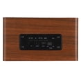 thumbnail image 2 of W5C Wooden Bluetooth Speaker Multi-Function Clock Alarm Clock Speaker with TF Card SlotBrown Wood Grain, 2 of 8