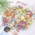 thumbnail image 1 of 200pcs Mini Flower Heads Artificial Daisy Flower Heads Small Silk Fake Rose Daisy Multicolor Flowers 2cm, 1 of 5