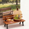 thumbnail image 6 of Voice Activated Chirping Bird Toy with LED Lights, Interactive Fluttering Parrot Birdcage for Toddlers, Home Decor, 6 of 7