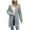 Gray, variant on Wancir Women's Cardigans Button Down High Low Solid Knit Loose Cardigans