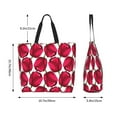 thumbnail image 5 of Kdxio Tulips Flowers Casual Tote Bags Women Big Capacity Shoulder Bag for Women Travel Shoulder Bags Handbags, 5 of 8